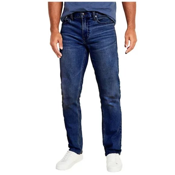 Blu Rock Men's Flex Stretch Slim Fit Stretch Jeans Medium Wash Denim NWT 38x32 - Picture 1 of 5